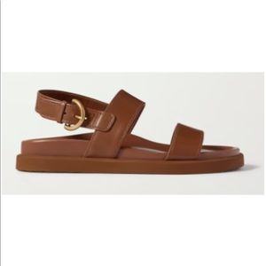 Gianvito Rossi Bilbao sandals size 36 brown